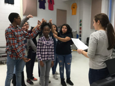 “Building Bridges” program participants putting their poetry in motion